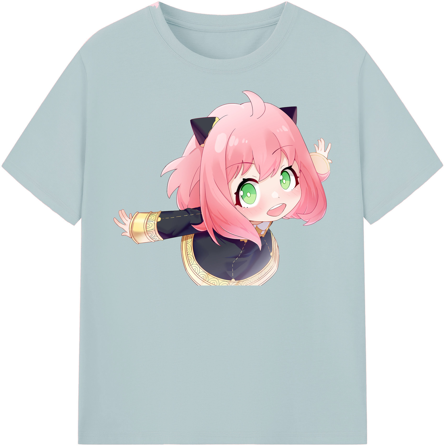 （画像用） SPY×FAMILY间谍家家酒 綿100％半袖Tシャツ（フロントプリント）